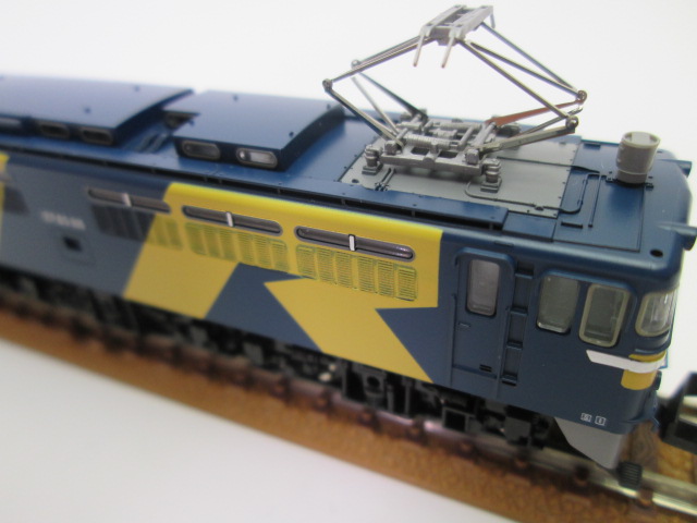 買取紹介：TOMIX 9199 JR EF65 0型電気機関車（116号機JR貨物試験色）パンタグラフ