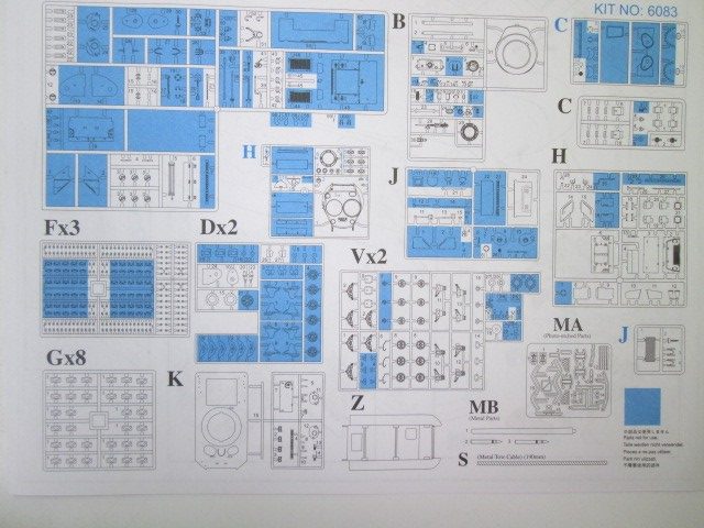 ドラゴン 1/35 M4A1 〔76mm〕 W Operation Cobra 説明書