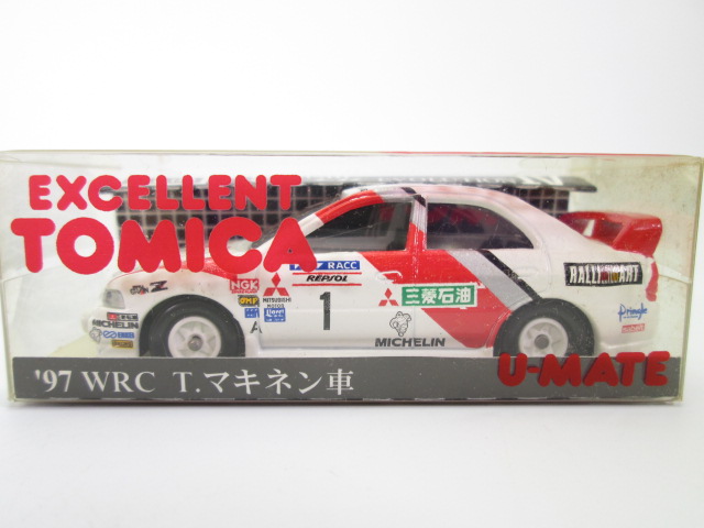 エクセレントトミカ '97WRC T.マキネン車のクリアケース