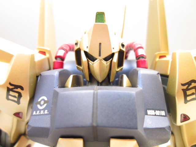 MG 1/100 百式 頭部のディテールアップ