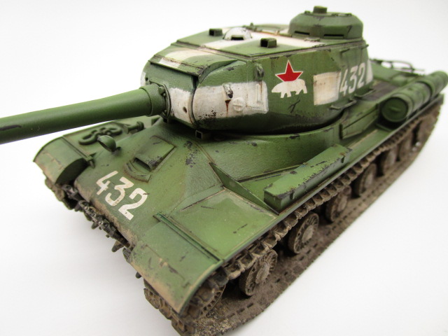 タミヤ 1/48 ソビエト重戦車JS-2 車体番号等