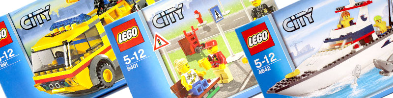 あらゆるレゴ シティシリーズを買取！