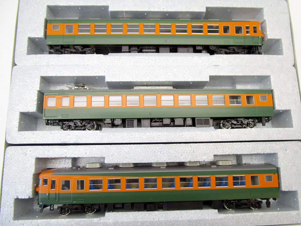 KATO 3-505 165系 直流急行電車 HOゲージ クハ165+モハ164+クモハ165の3両編成