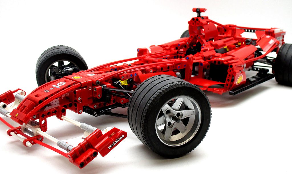 LEGO レーサー 8674 1/8 フェラーリF1の正面