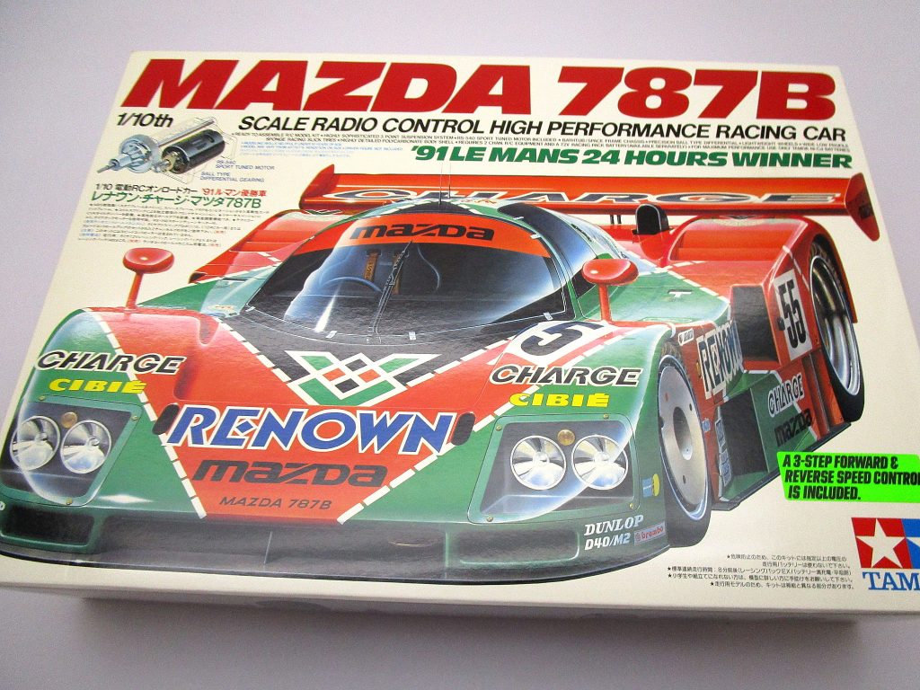 タミヤ 1/10 レナウン チャージ マツダ787B '91 ル・マン優勝車