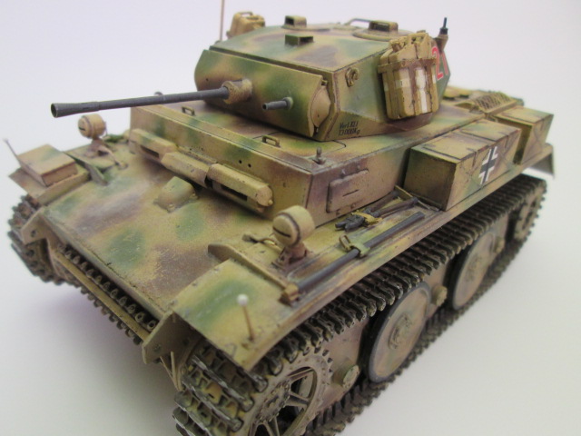 ドイツⅡ号戦車 L型ルクス プラモデル完成品を買取させて頂きました。