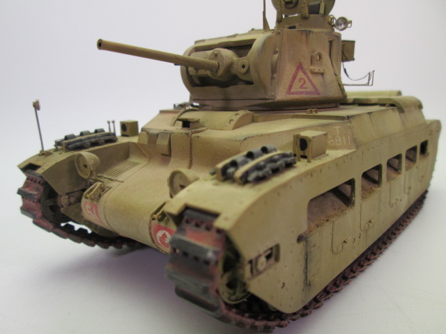 マチルダⅡ歩兵戦車 プラモデル完成品を買取させて頂きました。
