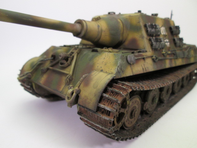駆逐戦車ヤークトティーガー プラモデル完成品を買取させて頂きました。