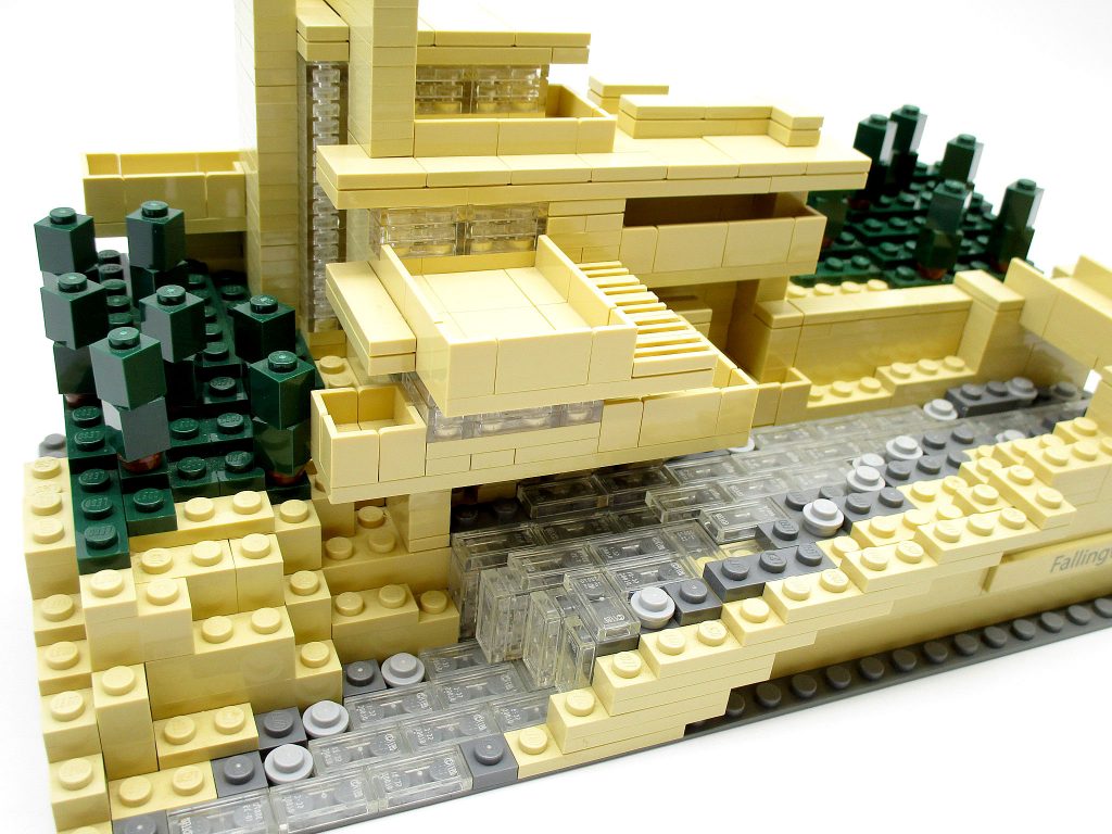 LEGO アーキテクチャー 21005 落水荘 カウフマン邸 俯瞰