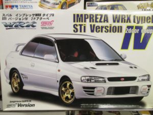 フジミ 1/24 スバル インプレッサ WRX TYPER STi バージョンⅣ 2ドアクーペ